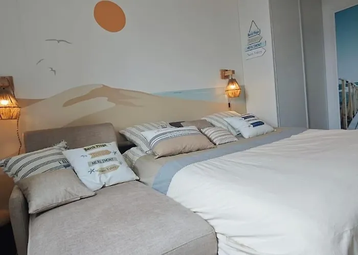Berck Beach Attitude 160 Queen Size Tres Confort - 3Min De La Plage